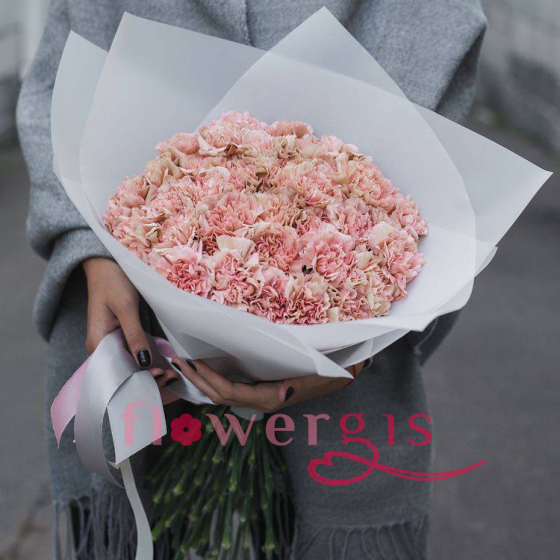 Букет из гвоздик